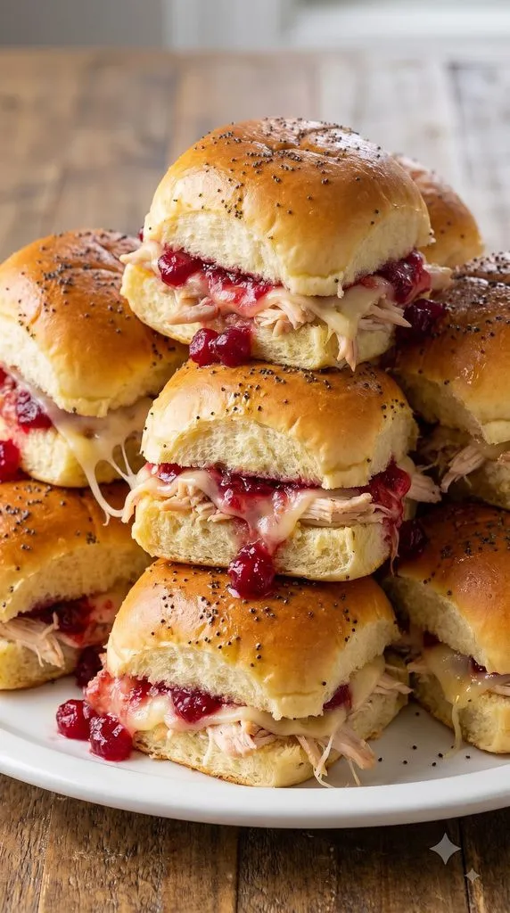Turkey Cranberry Sliders