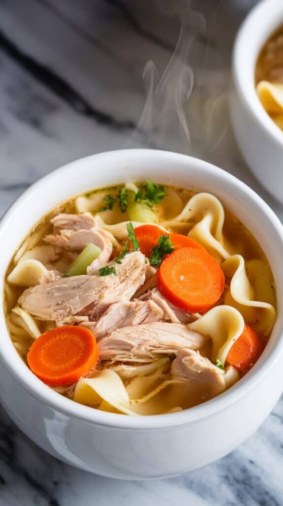 Slow Cooker Chicken Noodle Soup