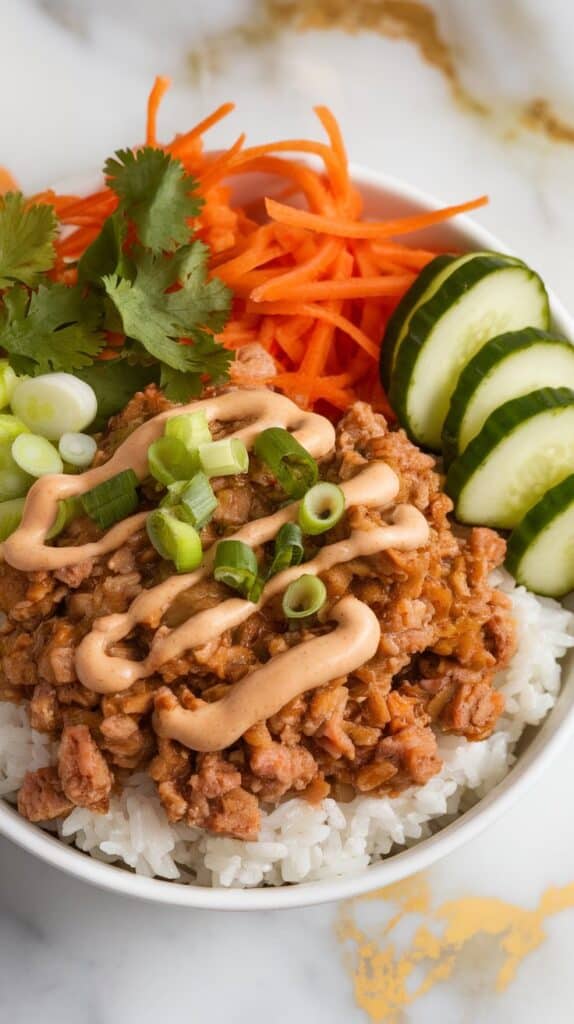 Ground Turkey Banh Mi Bowls
