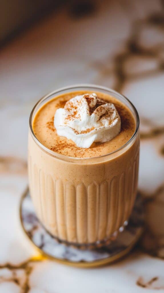Pumpkin Spice Cottage Cheese Smoothie