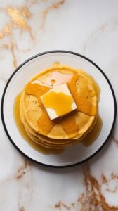 Pumpkin Cottage Cheese Oat Pancakes