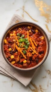 Crockpot Sweet Cowboy Chili