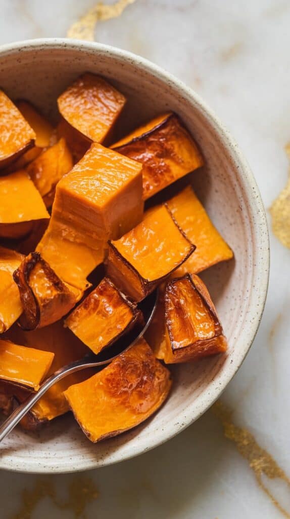 Brown Sugar Roasted Butternut Squash