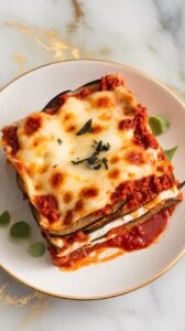 Ground Turkey Eggplant Lasagna