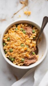 Crunch-Topped Tuna Noodle Casserole