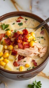 Crockpot Chicken Corn Chowder