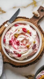 Whipped Cranberry Jalapeño Cream Cheese Spread