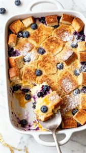 Blueberry French Toast Casserole