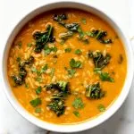 Vegan Pumpkin Wild Rice Soup