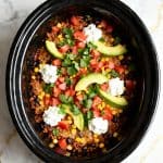 Crock Pot Taco Casserole