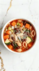 Slow Cooker Olive Garden Minestrone Soup
