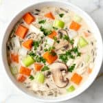 Crockpot Chicken Wild Rice Soup