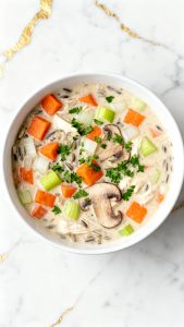 Crockpot Chicken Wild Rice Soup