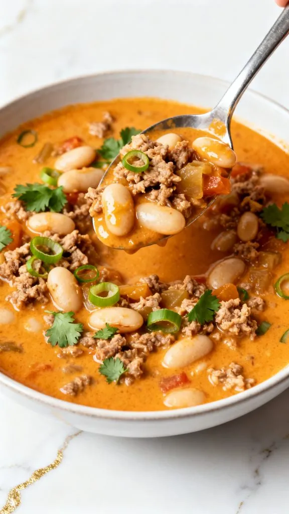 Turkey Pumpkin White Bean Chili