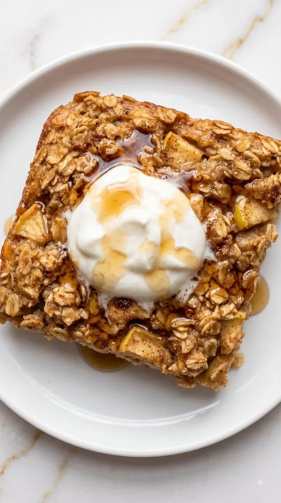 Oatmeal Apple Breakfast Bake