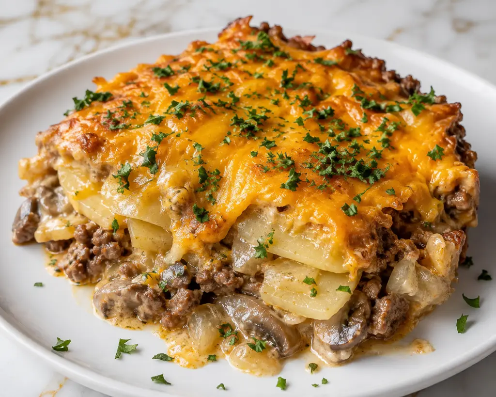 Ground Beef Hobo Casserole