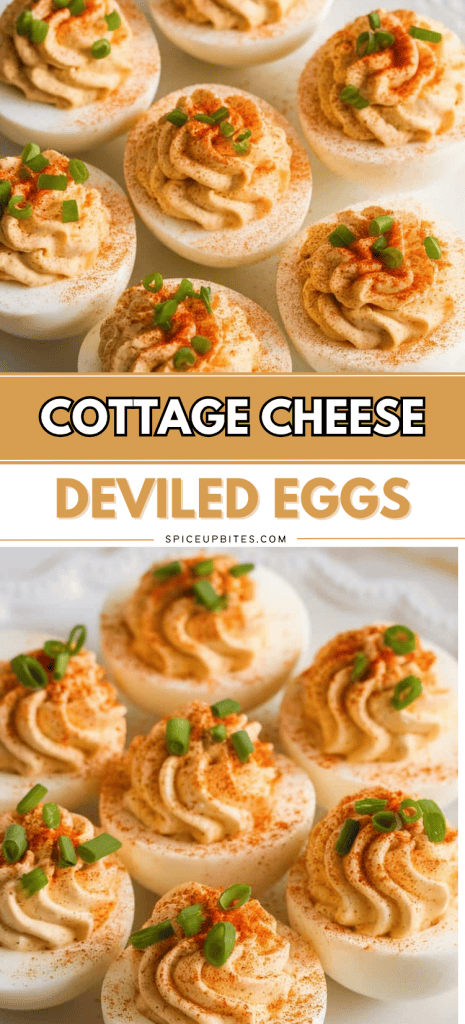 Cottage Cheese Deviled Eggs