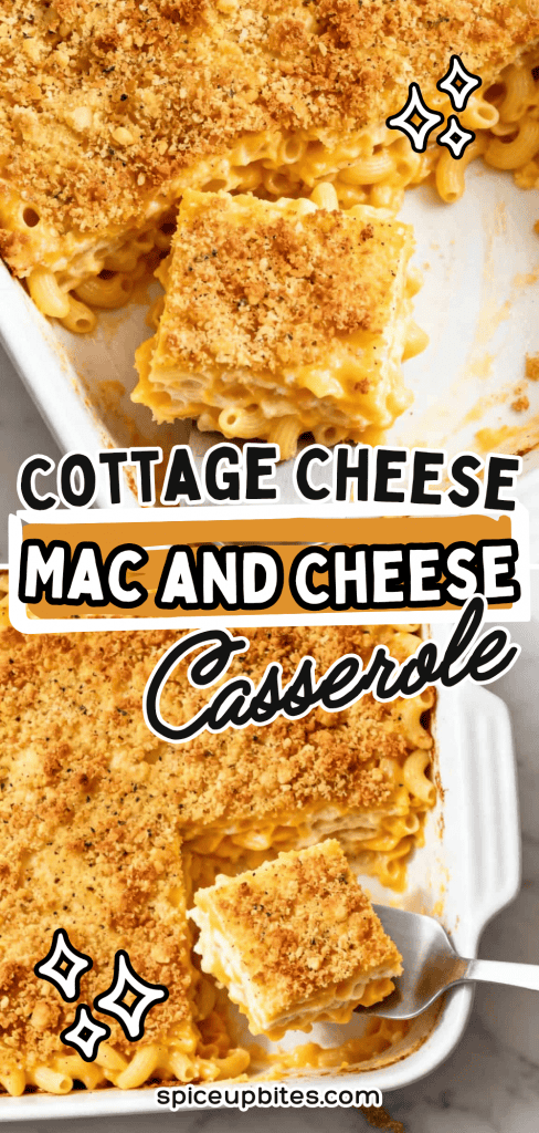 Cottage Cheese Mac and Cheese Casserole 7