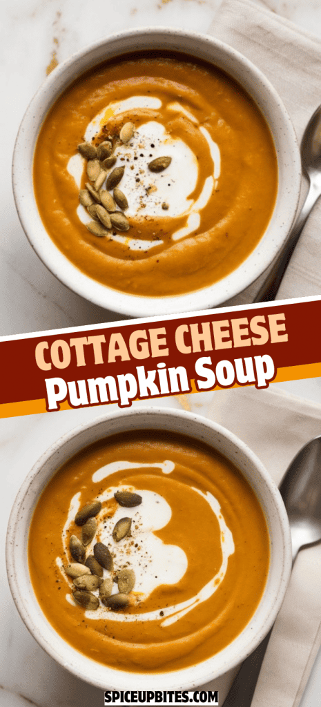 Cottage Cheese Pumpkin Soup