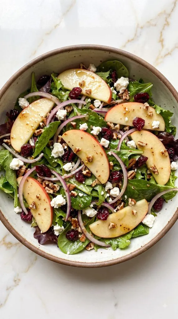Honeycrisp Apple and Feta Salad