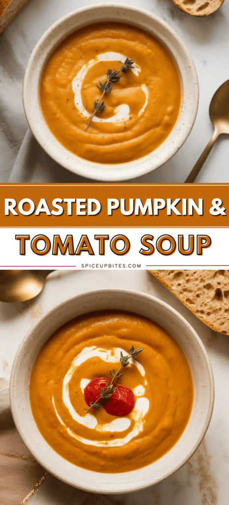 Roasted Pumpkin & Tomato Soup