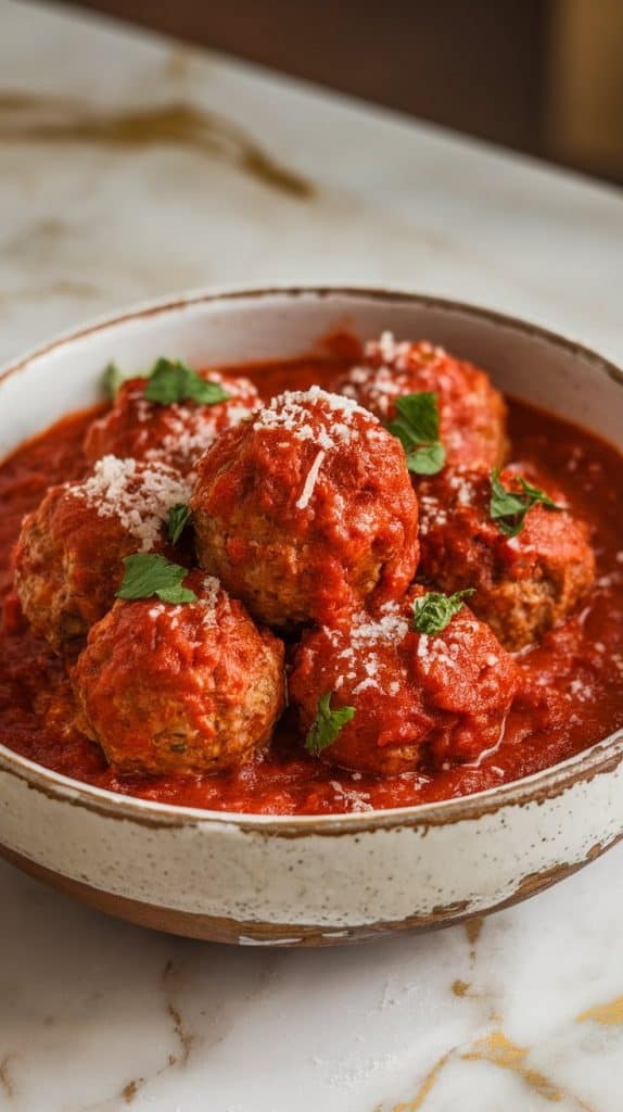 Slow Cooker Italian Meatballs