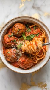 Crockpot Spaghetti and Meatballs