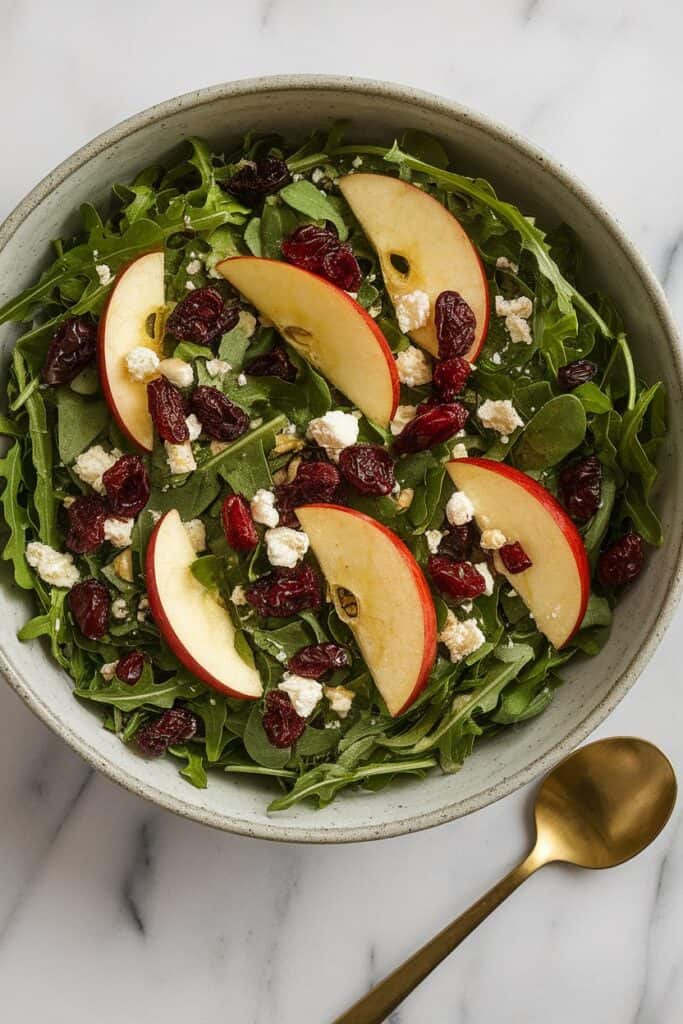 Autumn Harvest Honeycrisp Apple and Feta Salad