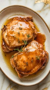 Apple Cider Glazed Chicken