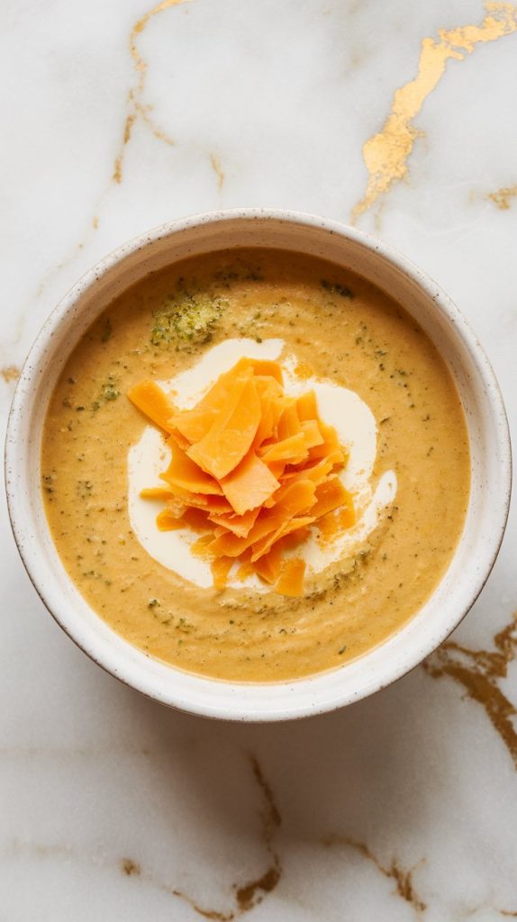 Cottage Cheese Broccoli Cheddar Soup