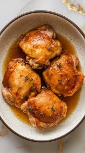 Apple Cider Glazed Chicken