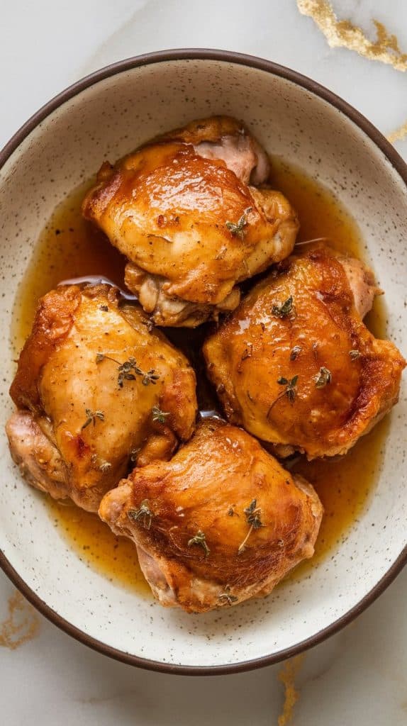 Apple Cider Glazed Chicken