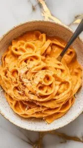 Butternut Squash Cottage Cheese Pasta