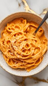 Butternut Squash Cottage Cheese Pasta