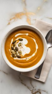 Cottage Cheese Pumpkin Soup