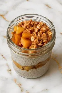 Apple Crumble Chia Pudding