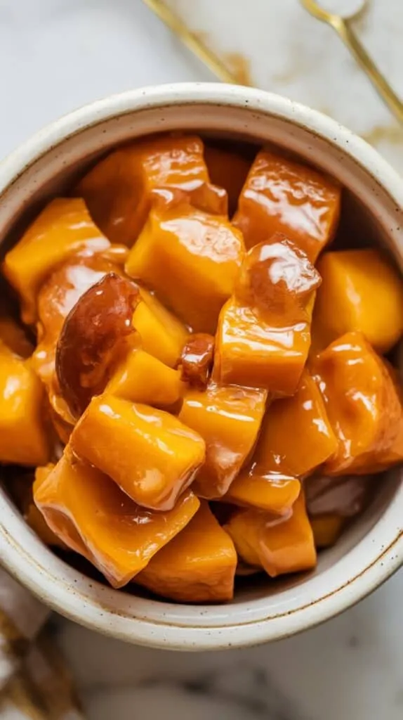 Crockpot Caramelized Butternut Squash and Apples