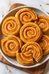 Ricotta and Pumpkin Pinwheels
