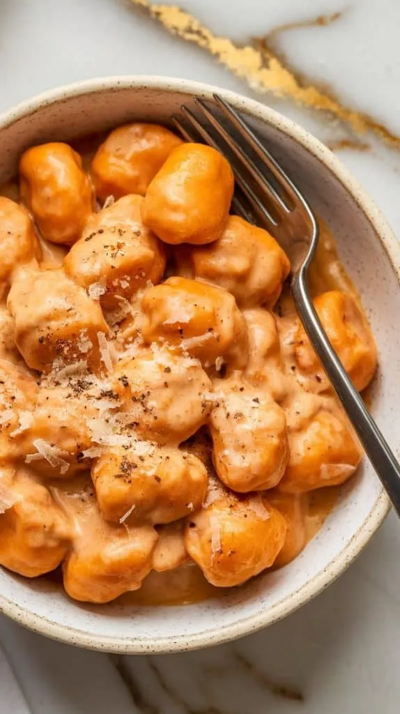 Healthy Sweet Potato Gnocchi