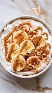 Whipped Cottage Cheese with Almond Butter and Banana