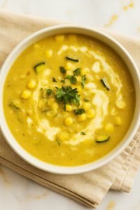 Cottage Cheese Zucchini Corn Chowder
