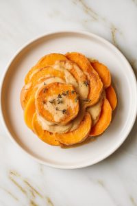 Scalloped Sweet Potatoes and Butternut Squash