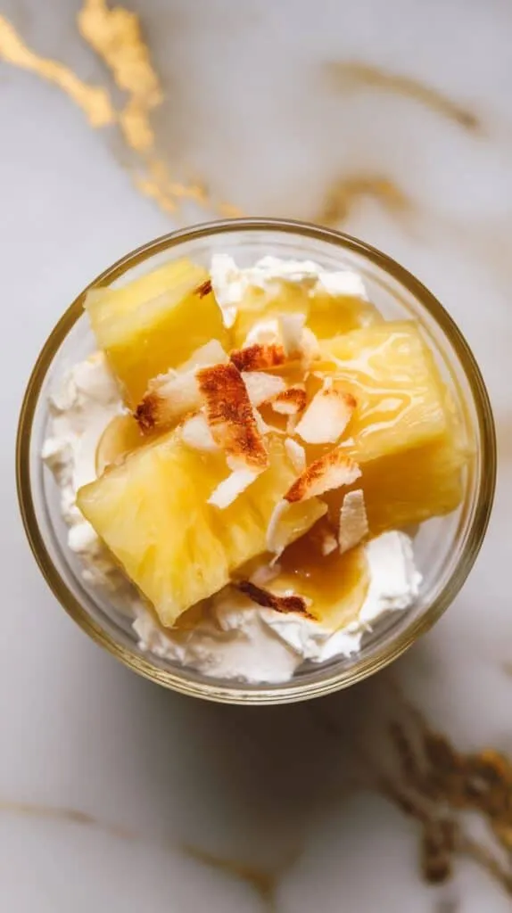 Cottage Cheese & Pineapple Cups