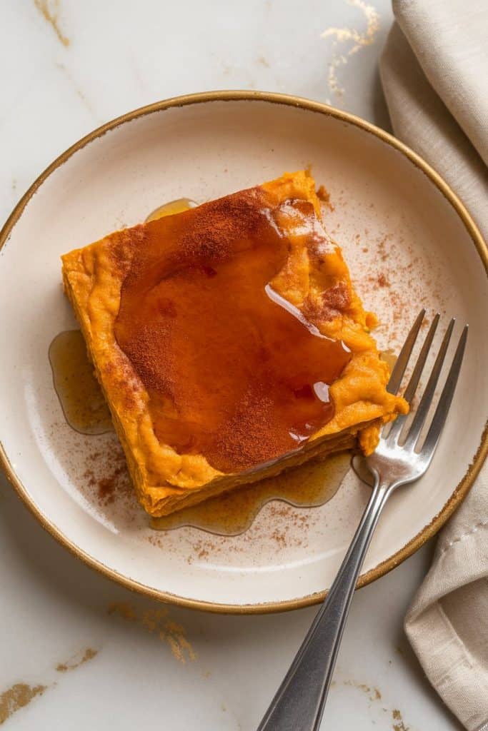 Pumpkin Cottage Cheese Breakfast Bake