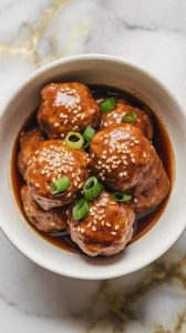 Crockpot Asian Meatballs