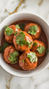 Crockpot Chipotle Lime Meatballs