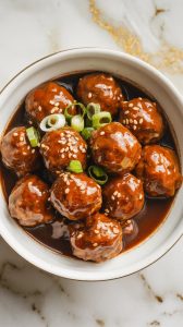 Slow Cooker Honey Garlic Meatballs