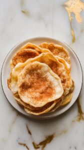 Cinnamon Sugar Cottage Cheese Chips