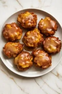 Air Fryer Apple Fritters