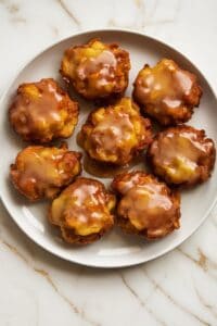 Air Fryer Apple Fritters